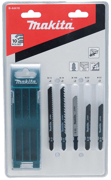 Makita b-44410 10 delig decoupeerzaagblad set - hout metaal