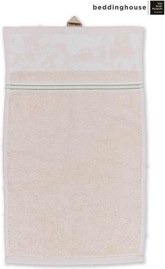 Beddinghouse fleurir - gastendoekje - 30x50 cm - off-white