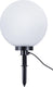 Rl live your light reality bolo - grondspie - zwart - excl. 1x e27 23 w - buitenverlichting - ip44