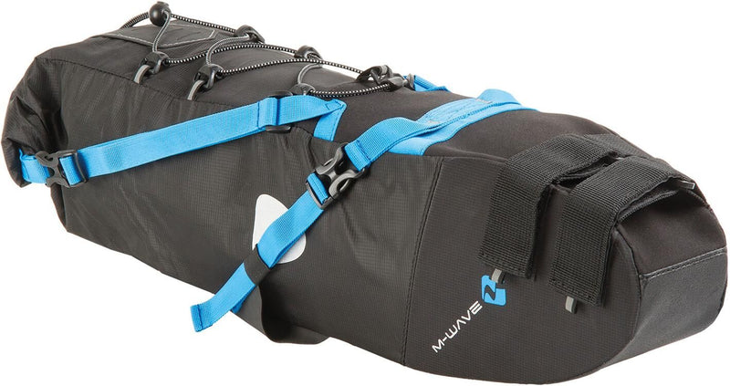 Load image into Gallery viewer, M-wave zadeltas rough ride saddle l saddle bag bp saddle 11l black
