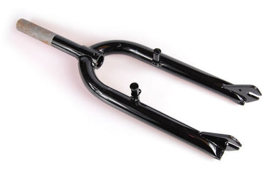 Bmx vork 20 freestyle zwart met nok