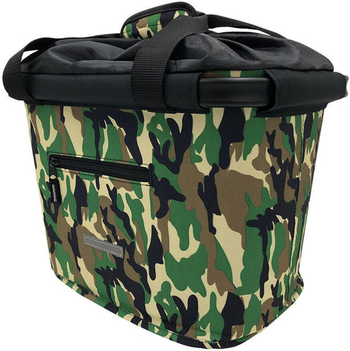 Blue bird mandtas bag basket camouflage