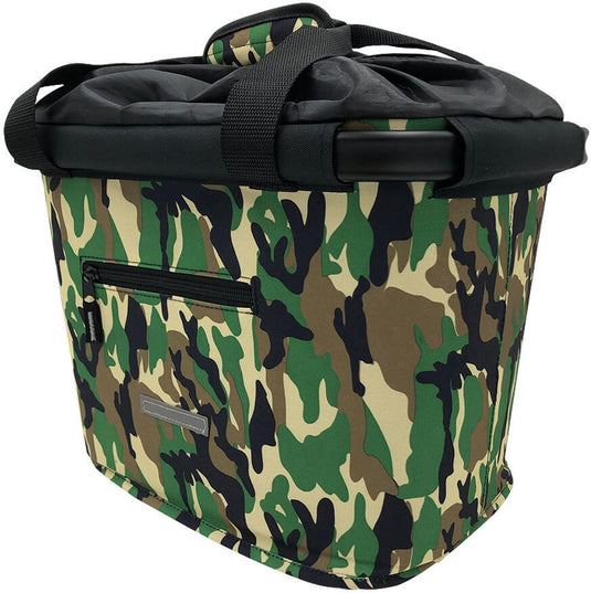 Blue bird mandtas bag basket camouflage