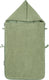 Meyco baby teddy voetenzak - olive green - 40x82cm
