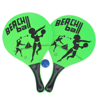 Afbeelding laden in galerijviewer, Alert outdoor beachball set hout | 4 stuks
