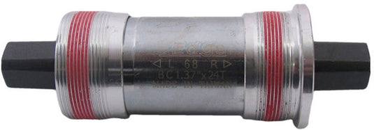 Edge vierkante trapas 113mm bsa 68mm met aluminium cups - zilver