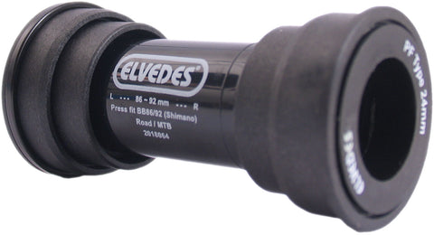 Elvedes trapas adapter Press Fit BB86 92 Shimano 24mm