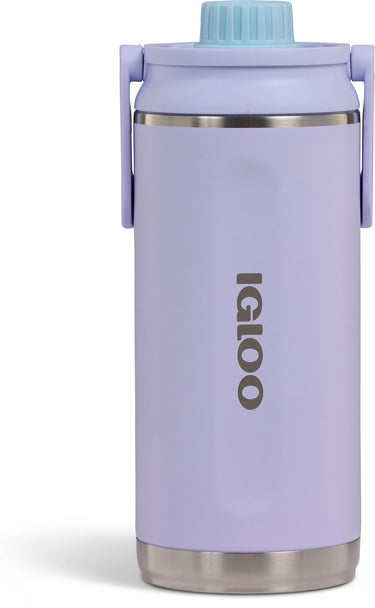 Igloo - twist 'n' chug - drinkfles - lila - 1 liter - thermosfles