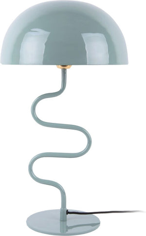 Leitmotiv tafellamp twist - blauw - 31x31x54cm - modern