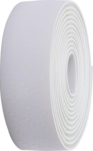 Bbb cycling stuurlint racefiets - maximale grip - zelfklevend stuurlint - lengte: 200cm - dikte: 2.5mm - incl. stuurdoppen - wit - ultraribbon bht-15