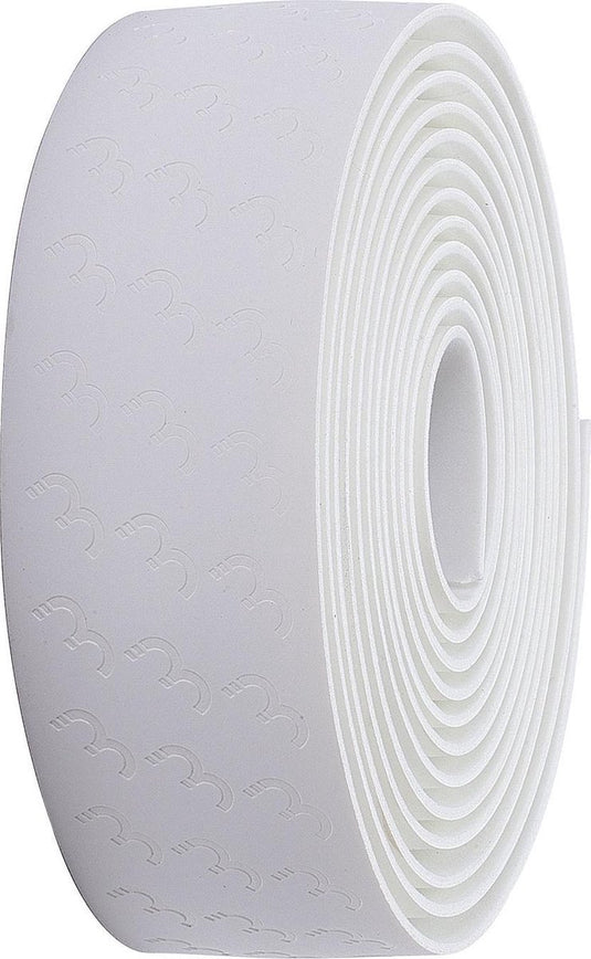 Bbb cycling stuurlint racefiets - maximale grip - zelfklevend stuurlint - lengte: 200cm - dikte: 2.5mm - incl. stuurdoppen - wit - ultraribbon bht-15
