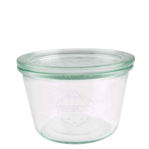 Weck stort glas met deksel (370ml) 1 4l 6 stuks