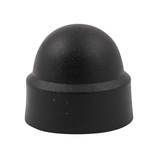 Dak gevel dak gevel afdekkap kunststof voor moer zwart ral9005 m10 | 50 stuks - 6305.50.01001