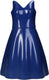 Hd collection vaas jurk blauw aardewerk 22,5x16,3x34cm