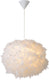 Lucide goosy soft - hanglamp - ø 50 cm - 1xe27 - wit