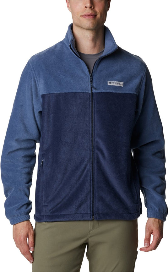 Columbia steens mountain™ full zip 2.0 fleece jas heren - fleece jas met volledige ritssluiting - fleece vest - blauw - maat m