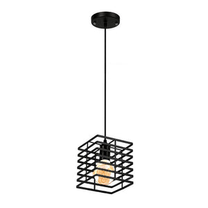 Homestyle pro mk015-b industriële hanglamp 15x18 cm zwart metaal