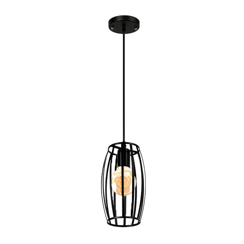 Load image into Gallery viewer, Homestyle Pro Homestyle MK011-B Industriële Hanglamp 14x23 cm Zwart Metaal
