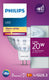 Philips led spot - 20 w - gu5.3 - warmwit licht
