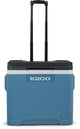 Igloo - ip42 - passieve koelbox - 42 liter - blauw - met wielen
