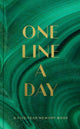 Chronicle books malachite green one line a day - dagboek voor 5 jaar - a five-year memory book