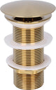 Differnz afvoerplug mat goud - always open mix match - maat: l - ã˜ 72 mm
