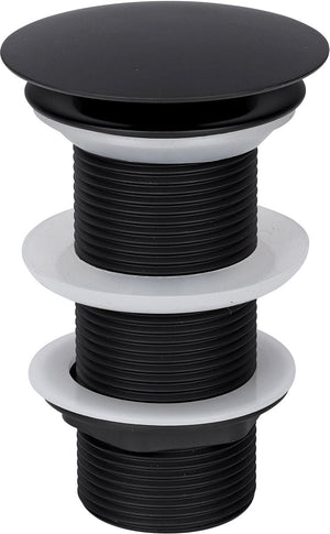 Differnz afvoerplug mat zwart - always open mix match - maat: l - ã˜ 72 mm