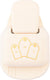 Vaessen creative pons - 3 in 1 label pons - 3,8 - 5,1 - 6,4 cm - geschulpt - ivoor