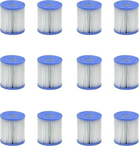 Intex 29007 29008 filtercartridges h set van 12 stuks
