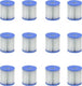 Intex 29007 29008 filtercartridges h set van 12 stuks