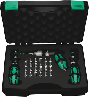 Wera 7445 46 47 kraftform momentschroevendraaier-set 2,5-55,0 in.lbs., 27 -delig - 1 stuk(s) - 05350451001