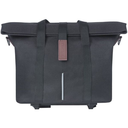 Basil fietshandtas city mik 8 - 11 liter 19 x 30 x 26 cm - zwart