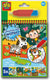 Ses creative - kleuren met water kleurboek safari- met herbruikbare waterstift - kleuren zonder knoeien - herbruikbare kleurplaten