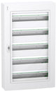 Schneider electric prismaset lege zekeringkast 5-rijen 120 modules met transparante deur (lvsxm524)