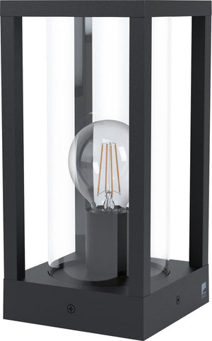 Eglo cascinetta sokkellamp buiten - e27 - 30,5 cm - zwart
