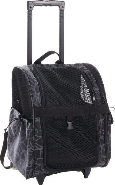 Flamingo smart city hondentrolley - zwart - 32 x 29 x 52 cm