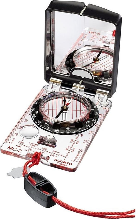 Suunto mc-2 nh mirror compass - transparant