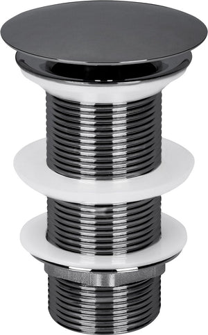 Differnz afvoerplug gun metal - always open mix match - maat: l - ã˜ 72 mm