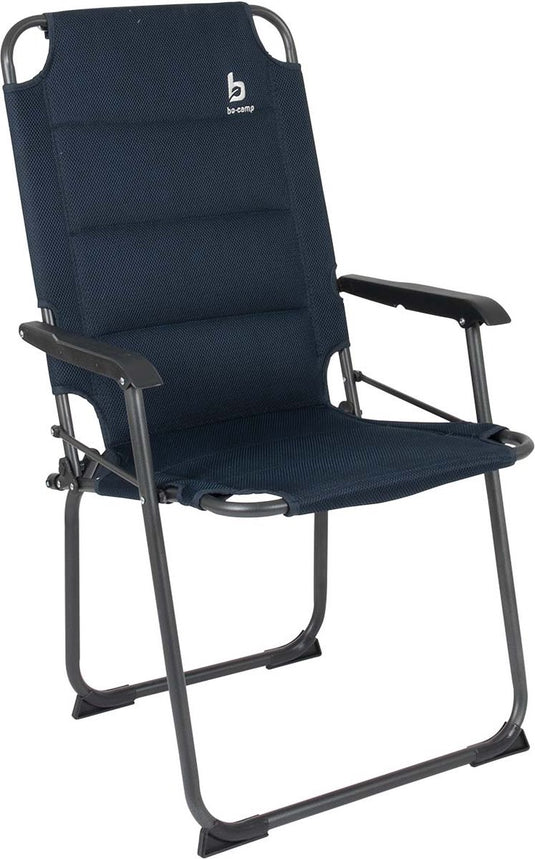 Bo-camp - stoel - copa rio - comfort xxl air - gepolsterd - blauw