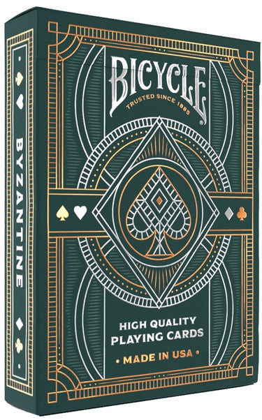 Bicycle byzantine - premium speelkaarten - poker - creatives