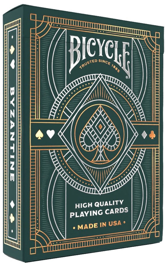 Bicycle byzantine - premium speelkaarten - poker - creatives