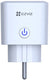 Ezviz t30 - slimme stekker - wifi - timerfunctie - compitabel met amazon alexa en google home - bediening via app - wit