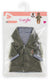 Corolle poppen regenjas - poppenaccessoire 36cm teddybeerprint.