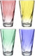Leonardo drinkglas 300ml assorti twist - set 4