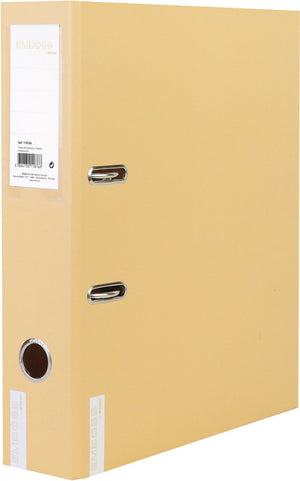Ancor ordner emboss dry a4 2r 8cm mustard -an-118742