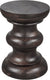 Woood jonah bijzettafel - hout - donkerbuin - 42x30x30