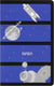 Moleskine nasa volant schrift large - softcover - blanco - glow in the dark