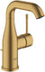 Grohe essence new wastafelkraan - medium uitloop - met trekwaste - cool sunrise geborsteld (mat goud) - 23462gn1