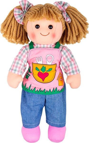 Bigjigs stoffen pop elsie 35cm