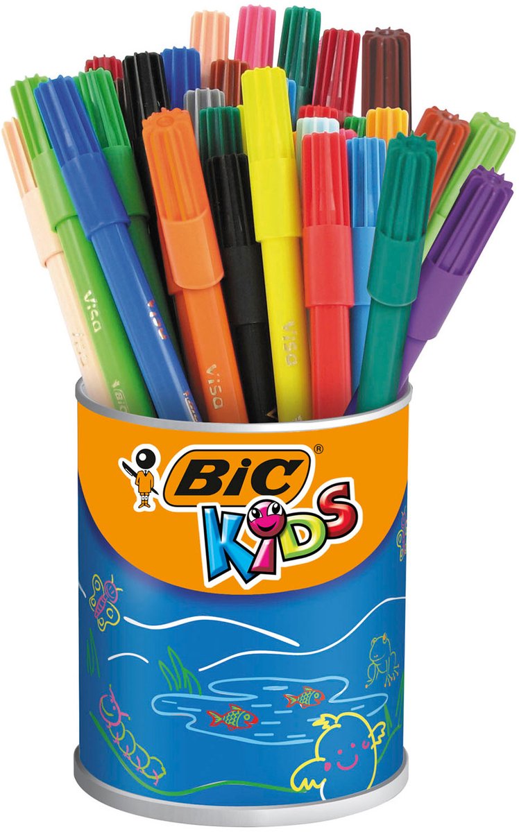 Laden Sie das Bild in Galerie -Viewer, Bic kleurstiften visa kids 1,6 mm 36 stuks
